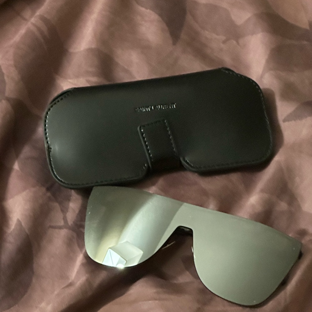 Saint Laurent Shield Tinted Sunglasses